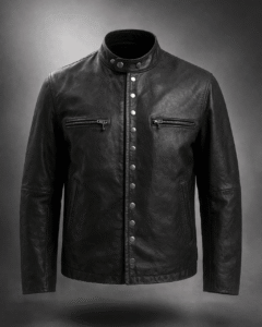 black jakt button