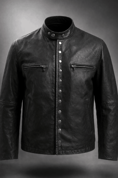 black jakt button
