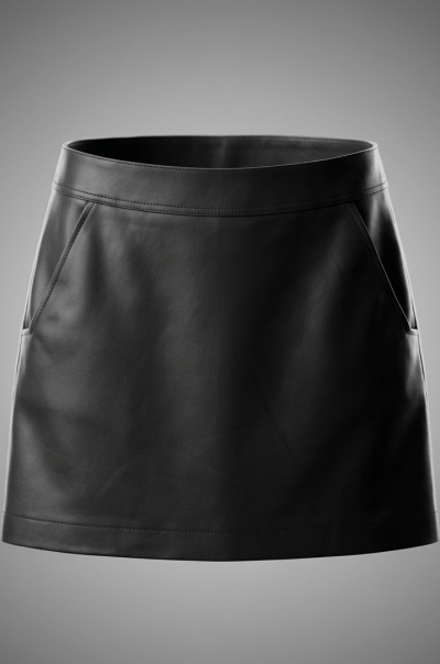black skirt